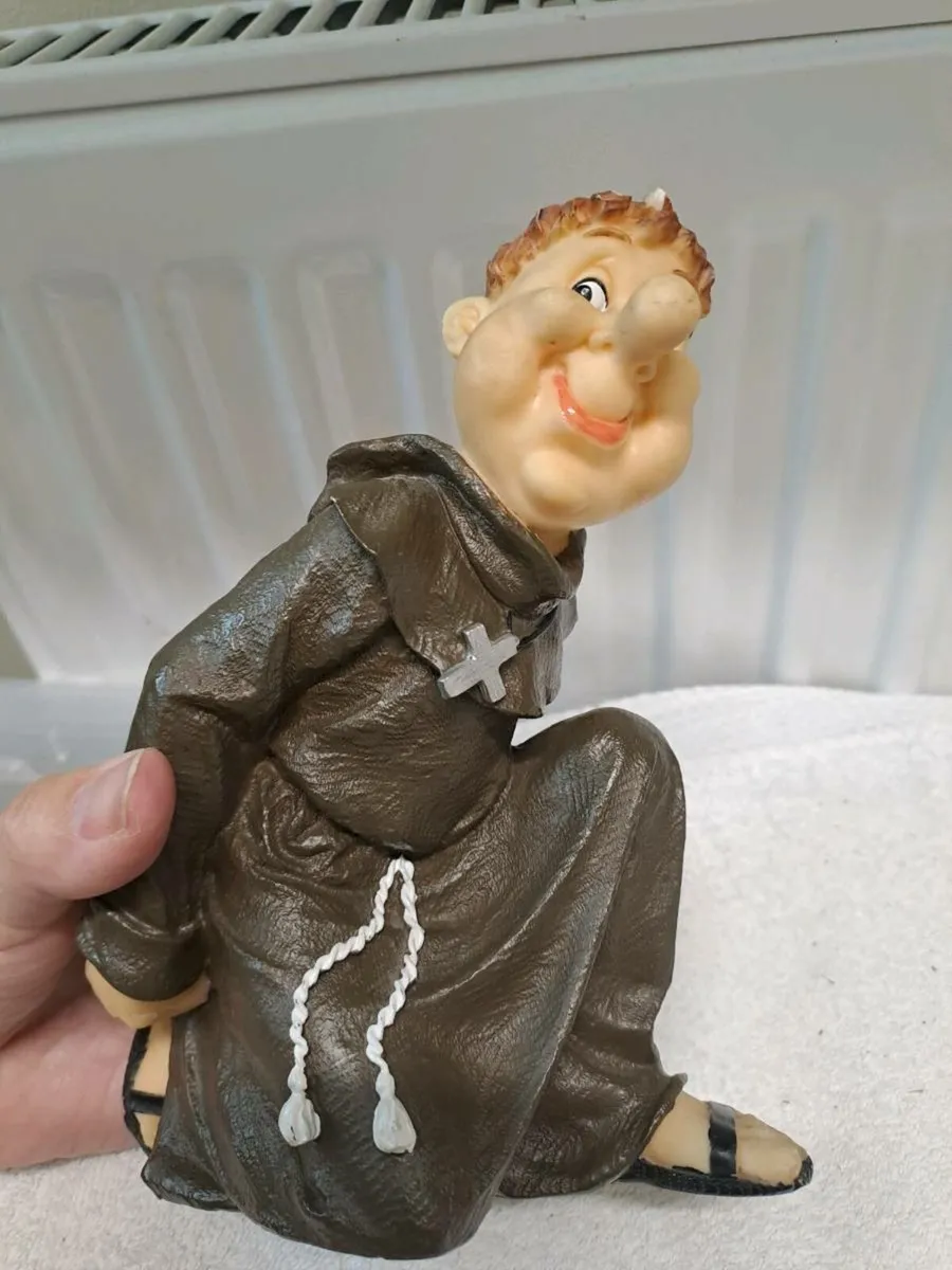 Ftanciscan monk wine bottle holder - Image 4