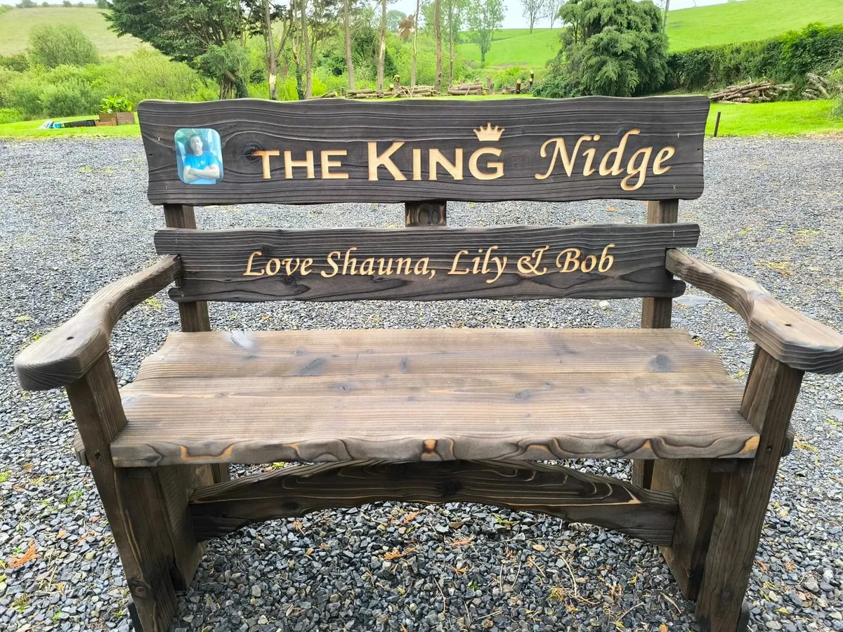 Personalised bench - Image 1