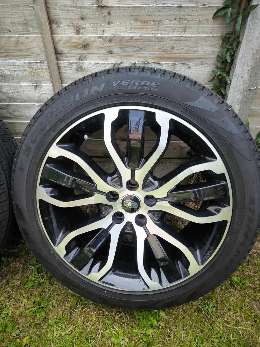 Wheels Range Rover Sport 275/45/21 Tyres like NEW - Image 2