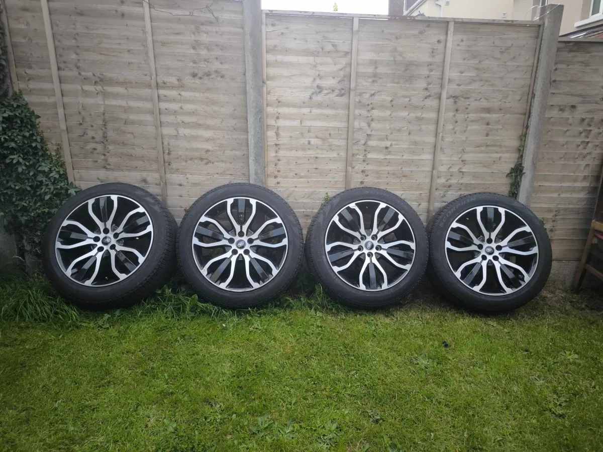 Wheels Range Rover Sport 275/45/21 Tyres like NEW - Image 1