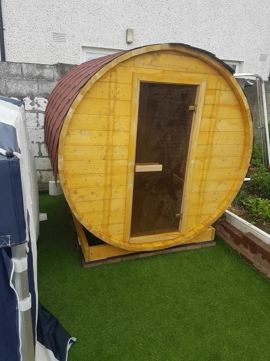 Quality Sauna Barrel full set 2x2 - Image 2