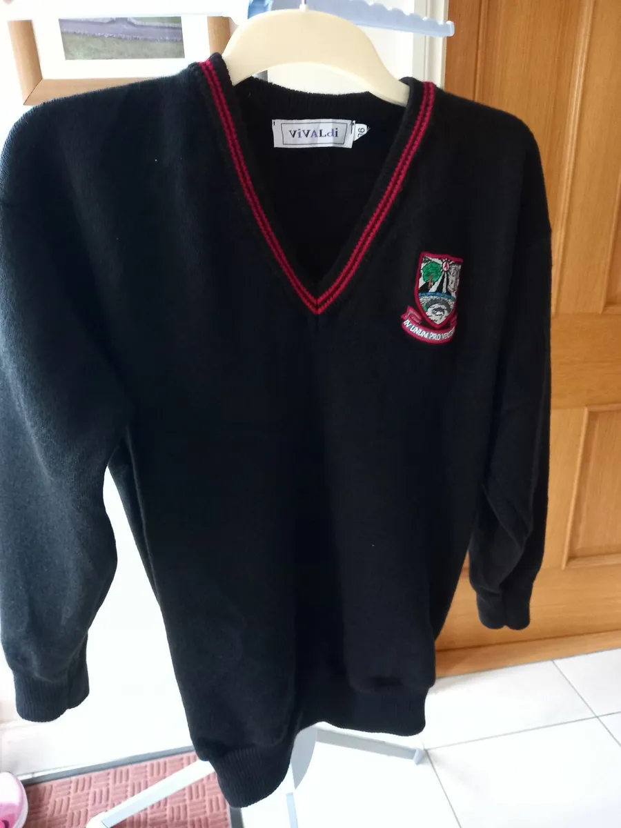 ST Attracta's  school Tubbercurry girls jumper - Image 1
