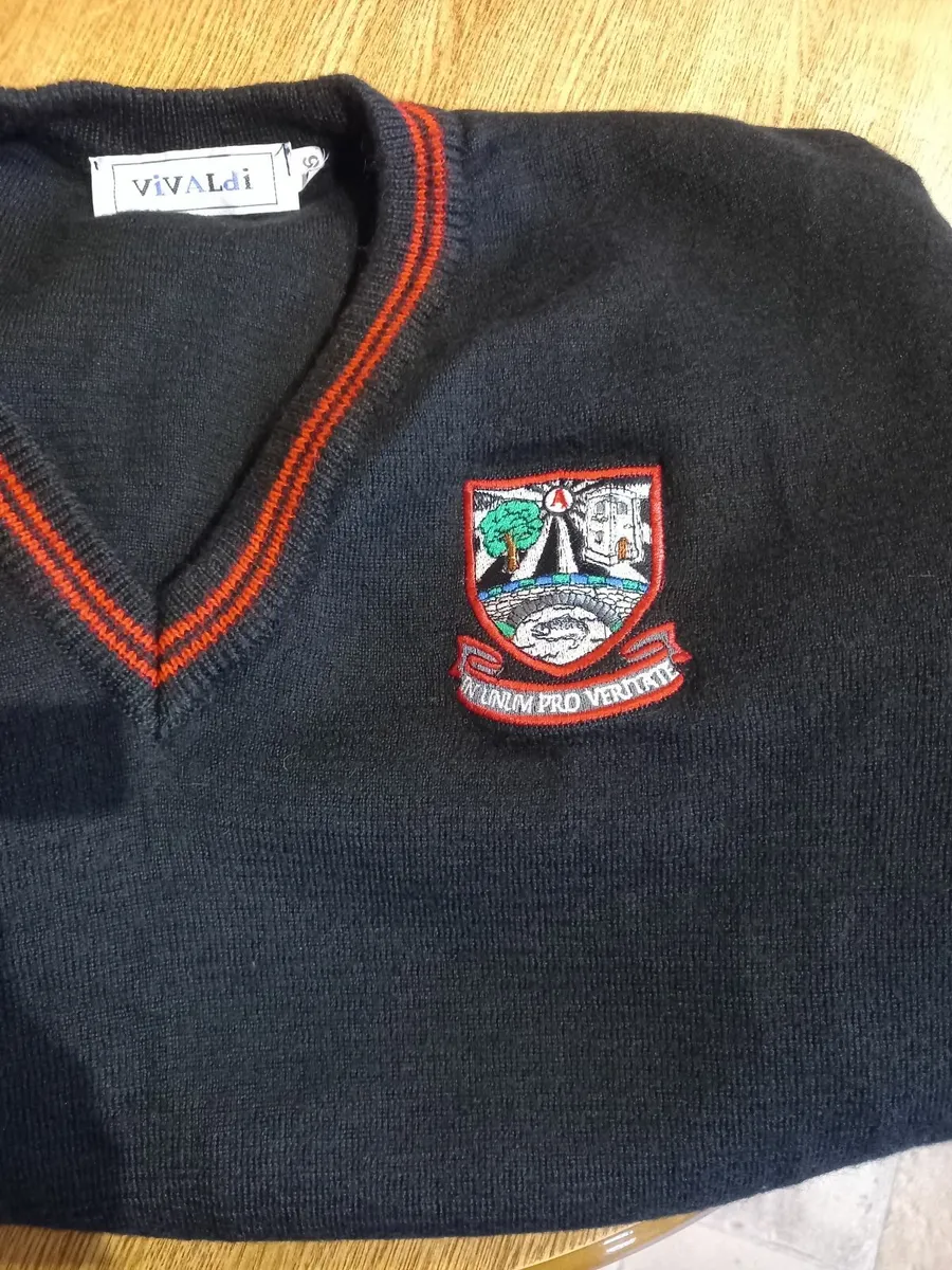 ST Attracta's  school Tubbercurry girls jumper - Image 4