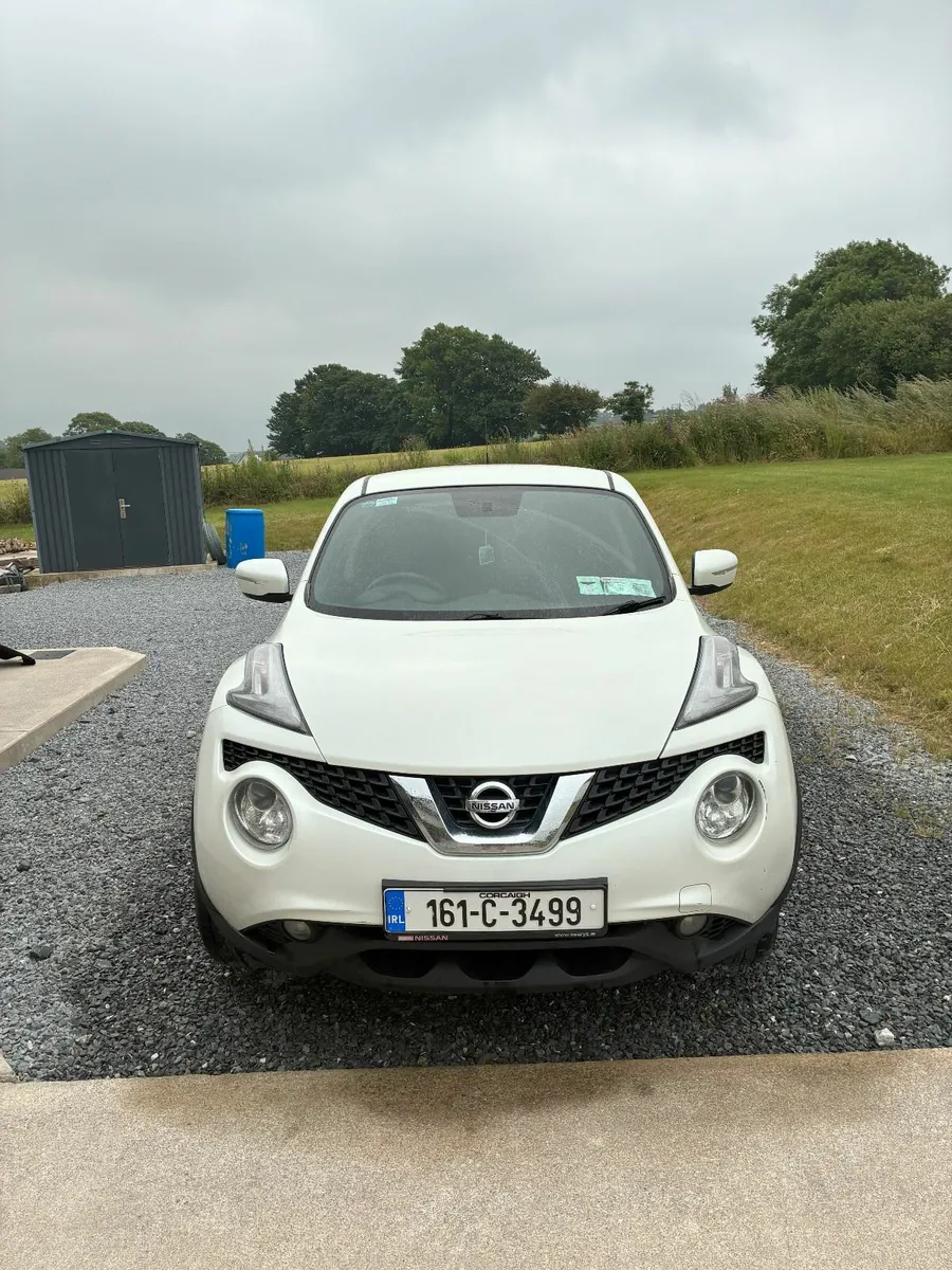 Nissan Juke 2016 White - Image 2
