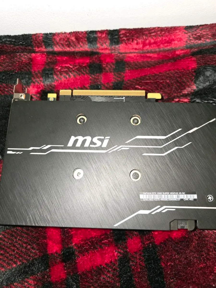 MSI GTX 1660 Super Graphics Card. - Image 4