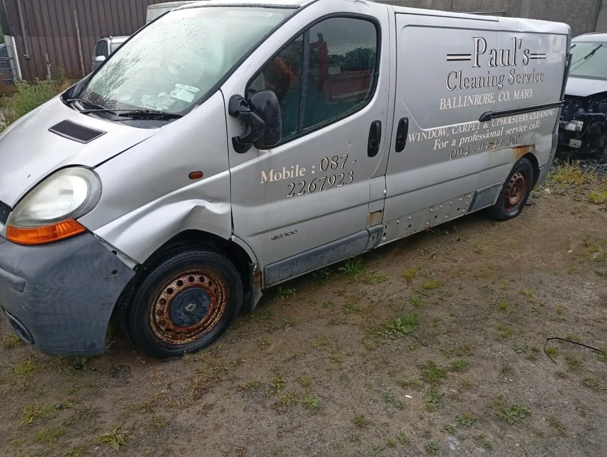 Renault traffic /vivaro for parts 1.9 - Image 2