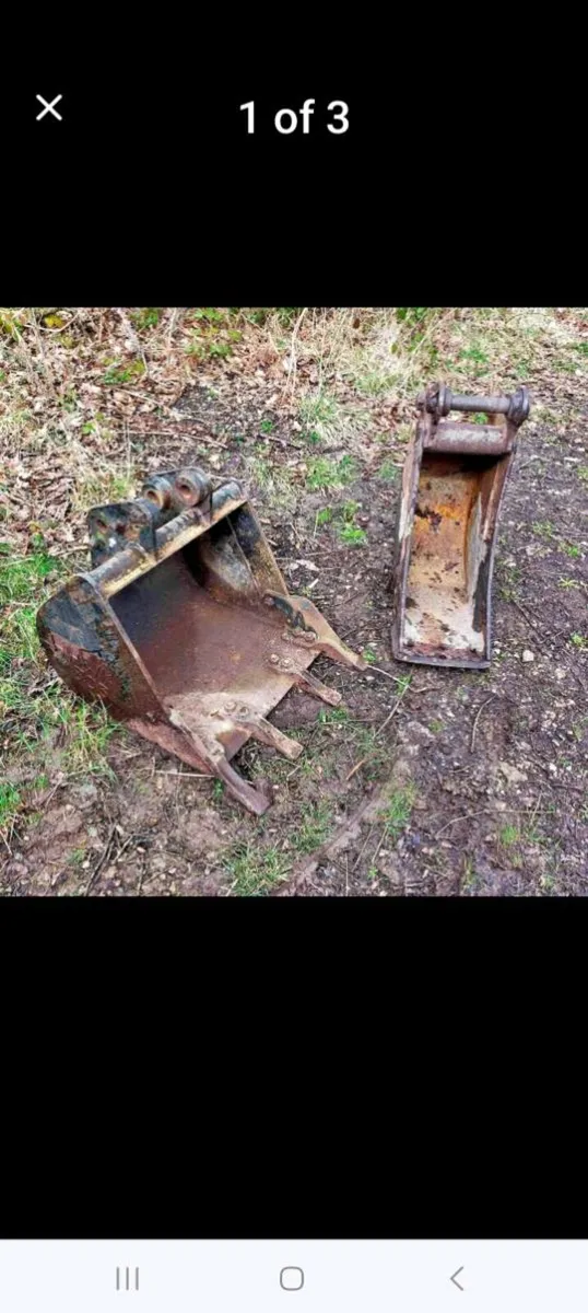 Digger buckets - Image 1