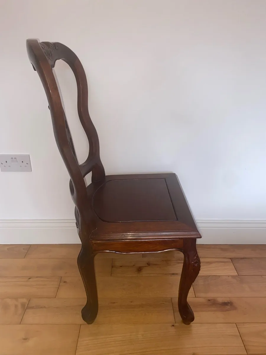 8 Wooden Chairs - Image 2