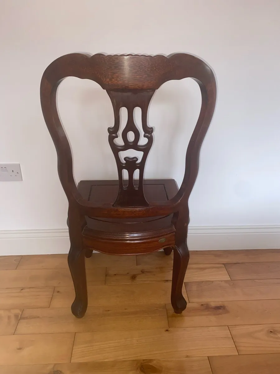 8 Wooden Chairs - Image 3