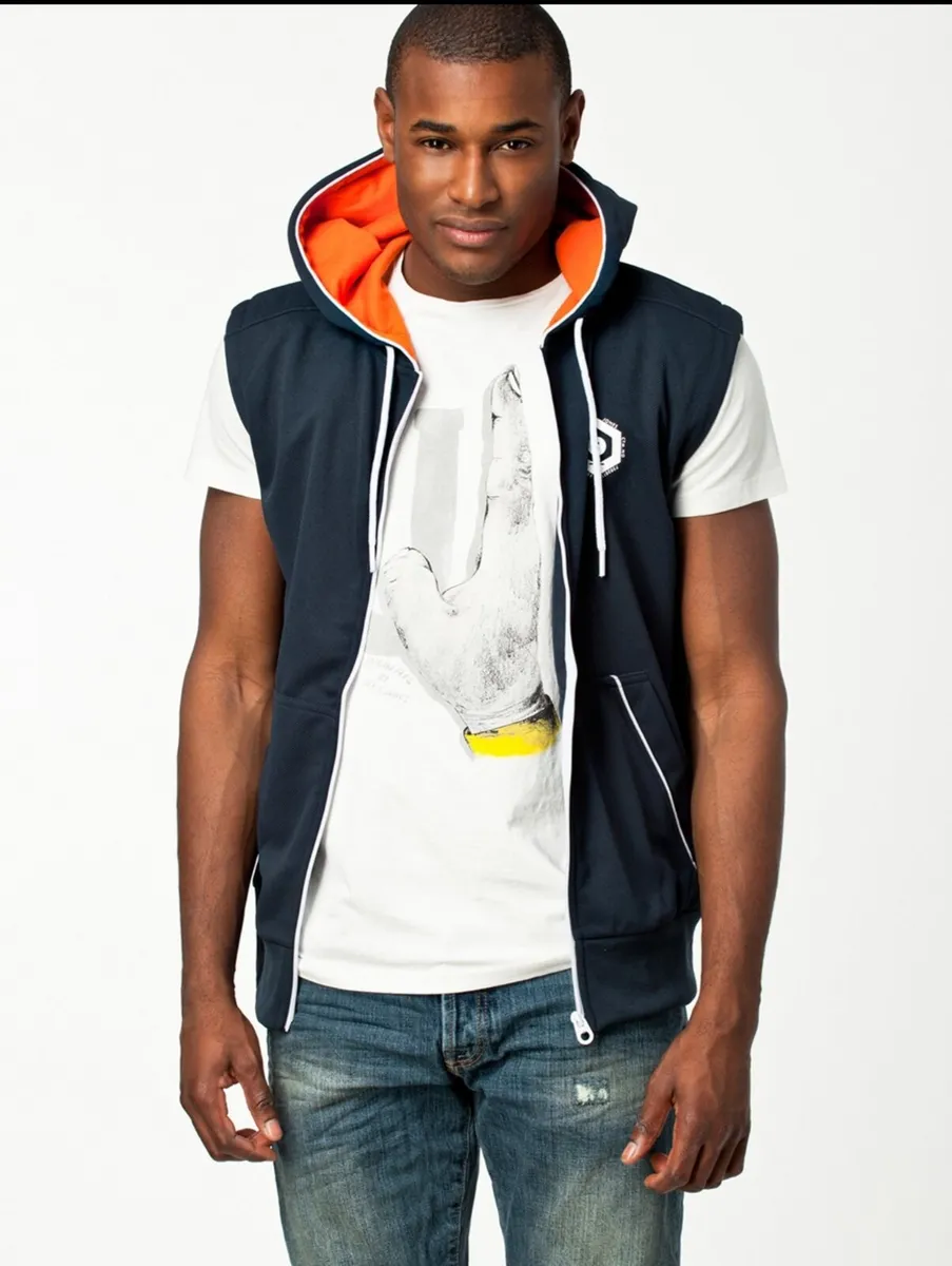 Jack & Jones Blue Waistcoat - Size M - Image 3