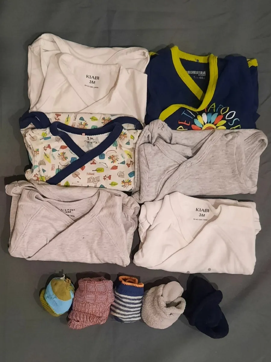 All-seasons boys' clothes – bundle 0 to 3 months - Image 2