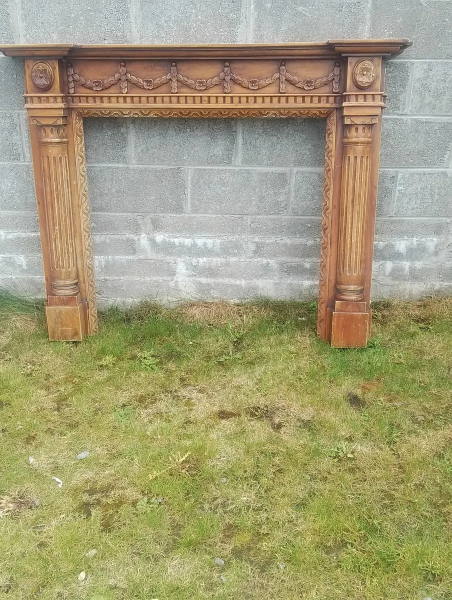 Wooden Fireplace Surround/Frame - Image 1