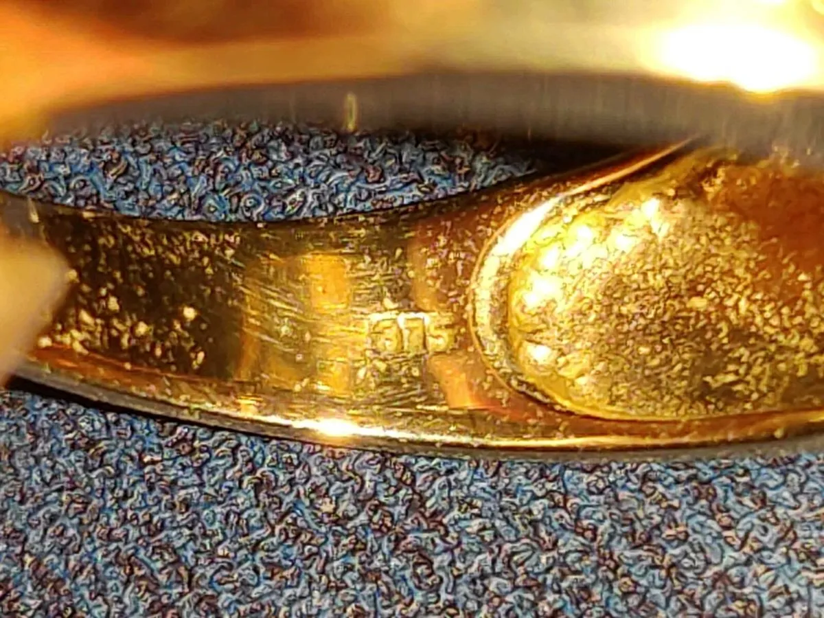 ORANGE SAPPHIRES, 9CT Gold New 5 Gram Ring ! - Image 3