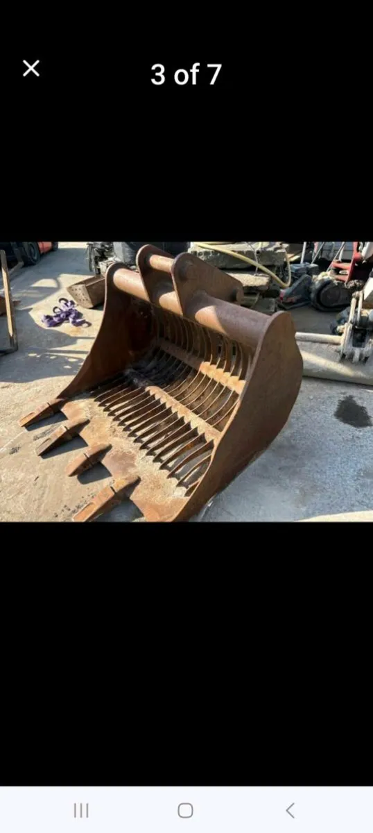 Digger RIDDLE Bucket 80MM PINS - Image 3