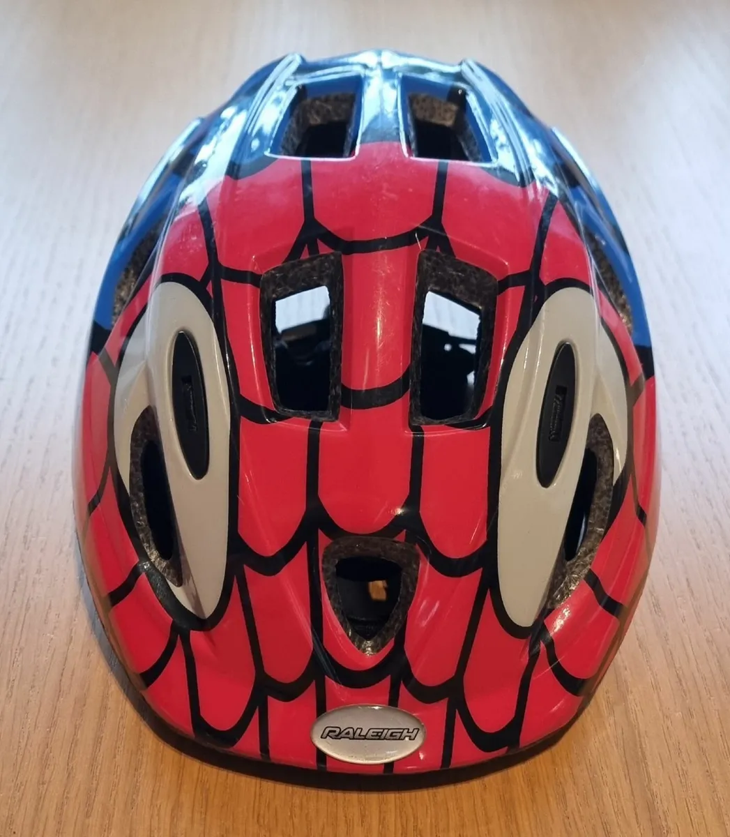 Raleigh Mystery Spider Junior Cycle Helmet - Image 1