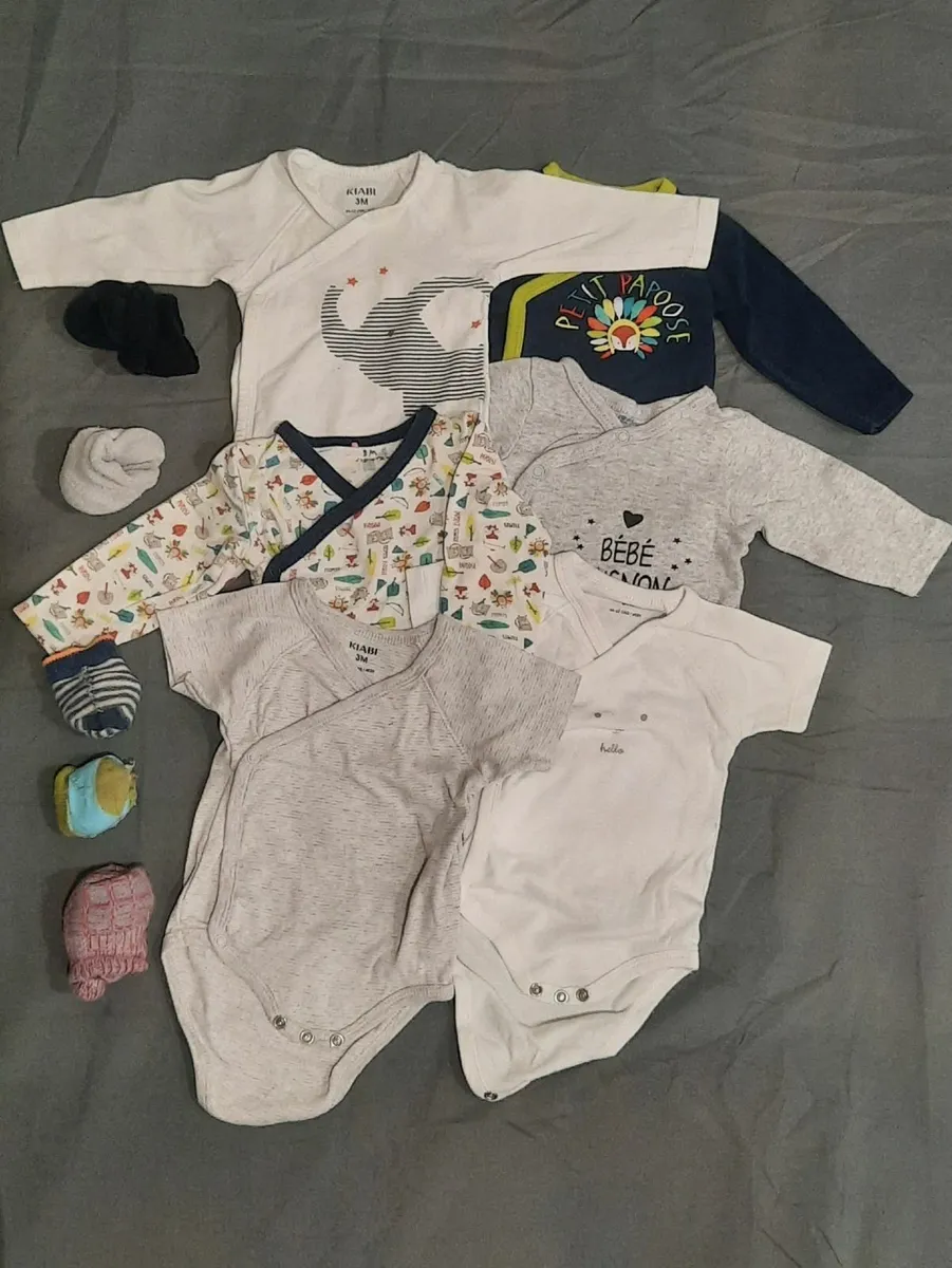 All-seasons boys' clothes – bundle 0 to 3 months - Image 3