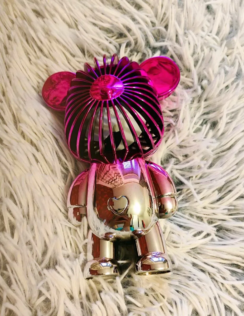 Wireless Express Bear Breeze – Mini Desk Fan (USB - Image 1