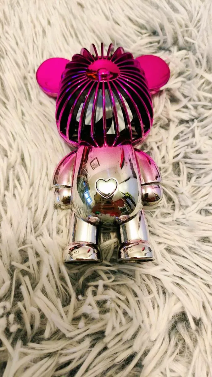 Wireless Express Bear Breeze – Mini Desk Fan (USB - Image 4
