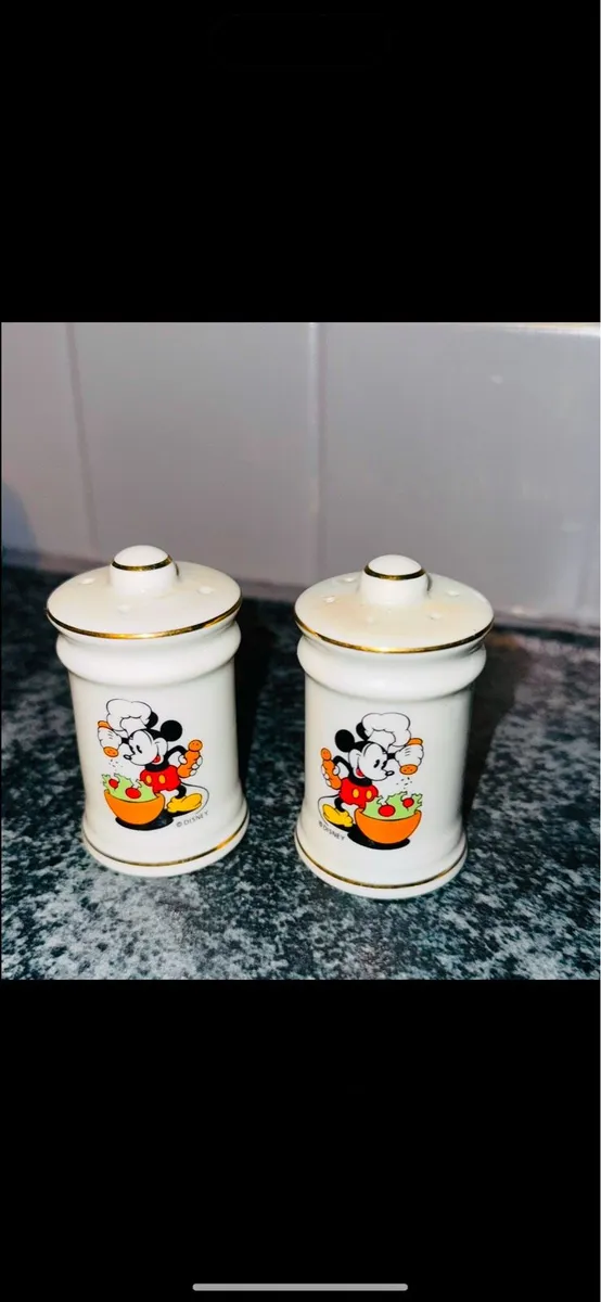 Disney Salt And Pepper Shakers