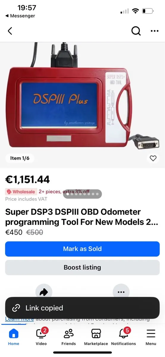 Super DSP III DSP3 Odometer Correction Tool new - Image 3