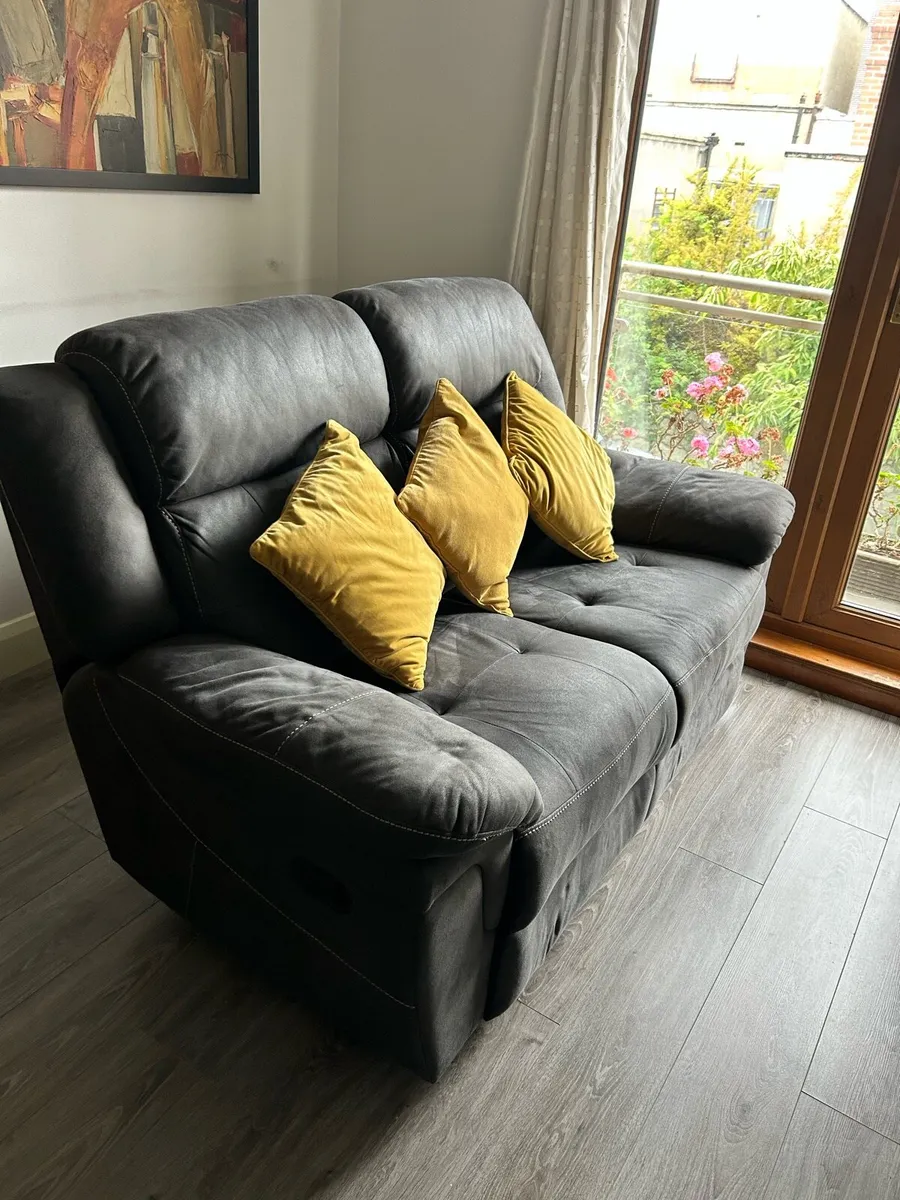 Recliner Sofas x 2 - Image 1
