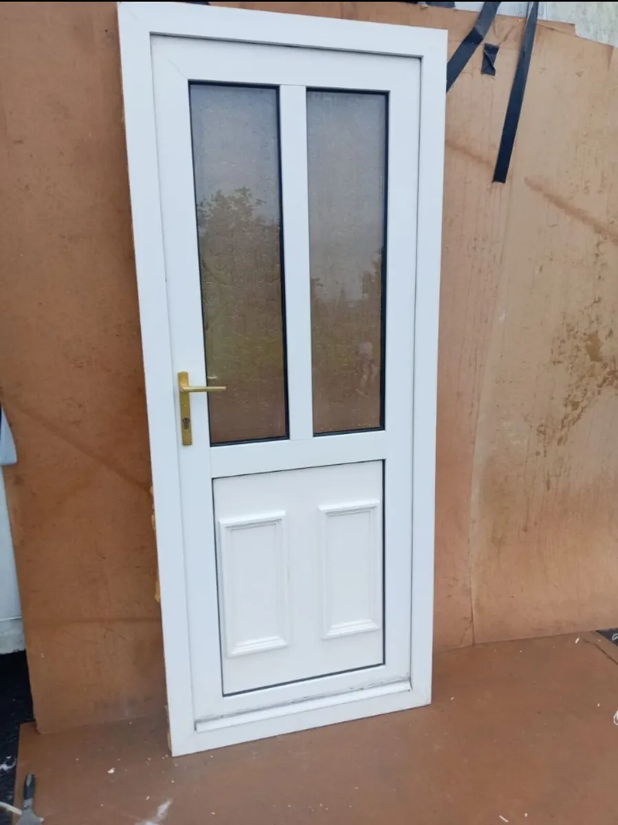 Top Quality PVC Single Door Frosted Glass - Image 1