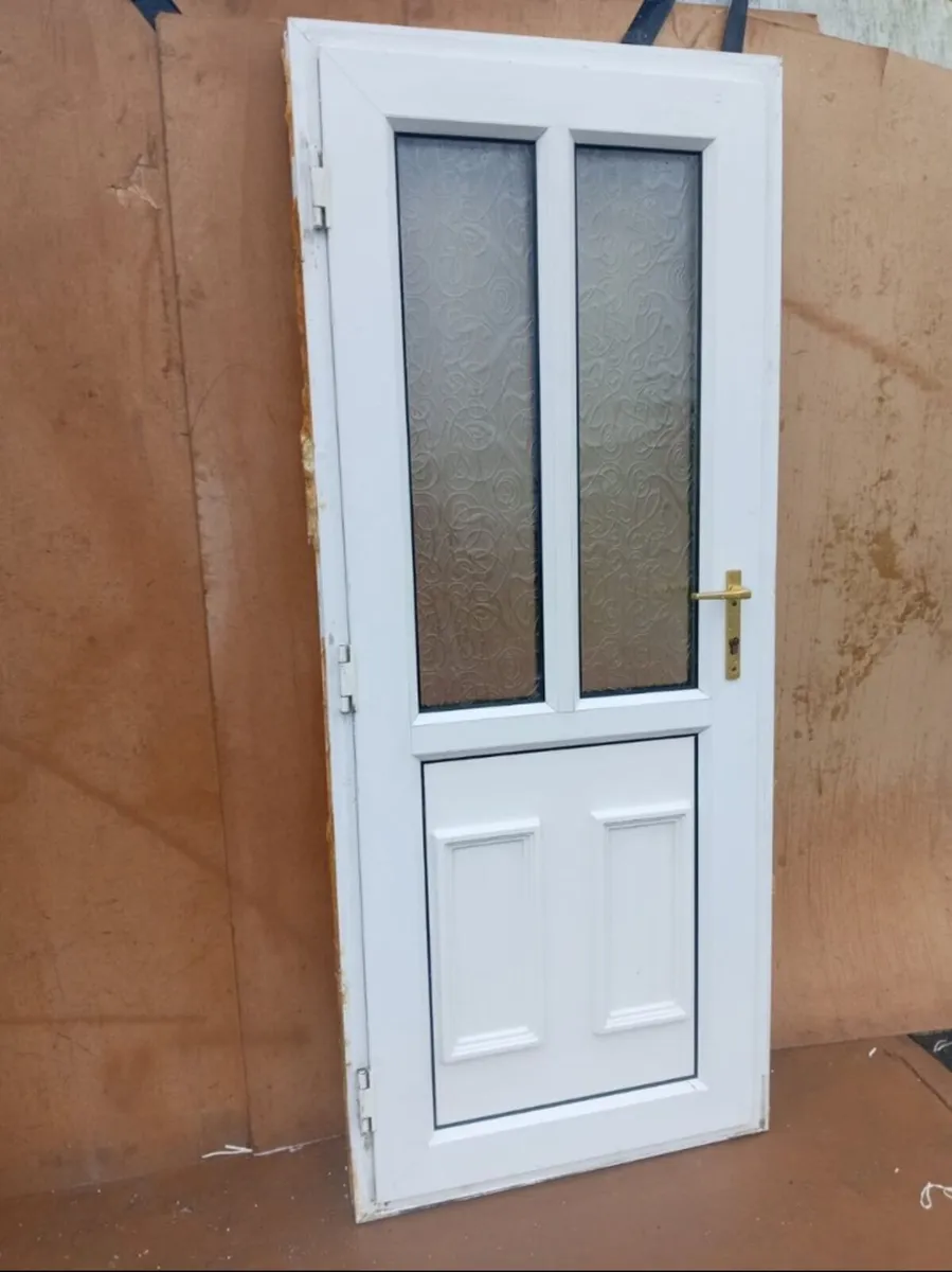 Top Quality PVC Single Door Frosted Glass - Image 2