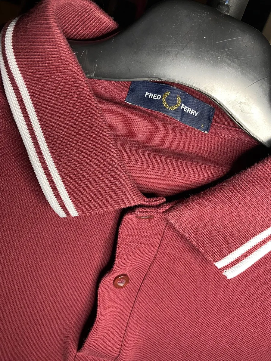 Men’s Fred Perry Polo Shirt - Large - Image 2