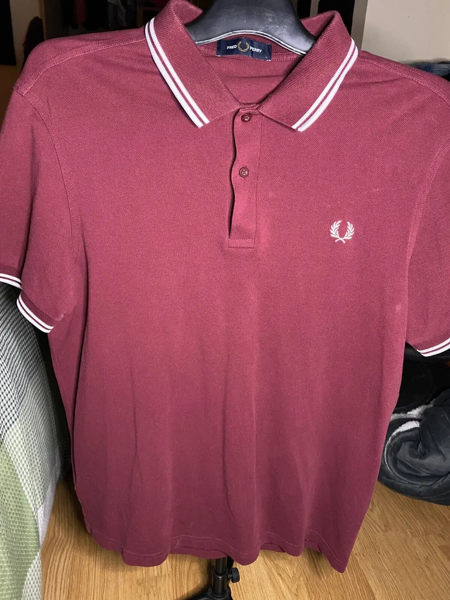 Men’s Fred Perry Polo Shirt - Large - Image 1