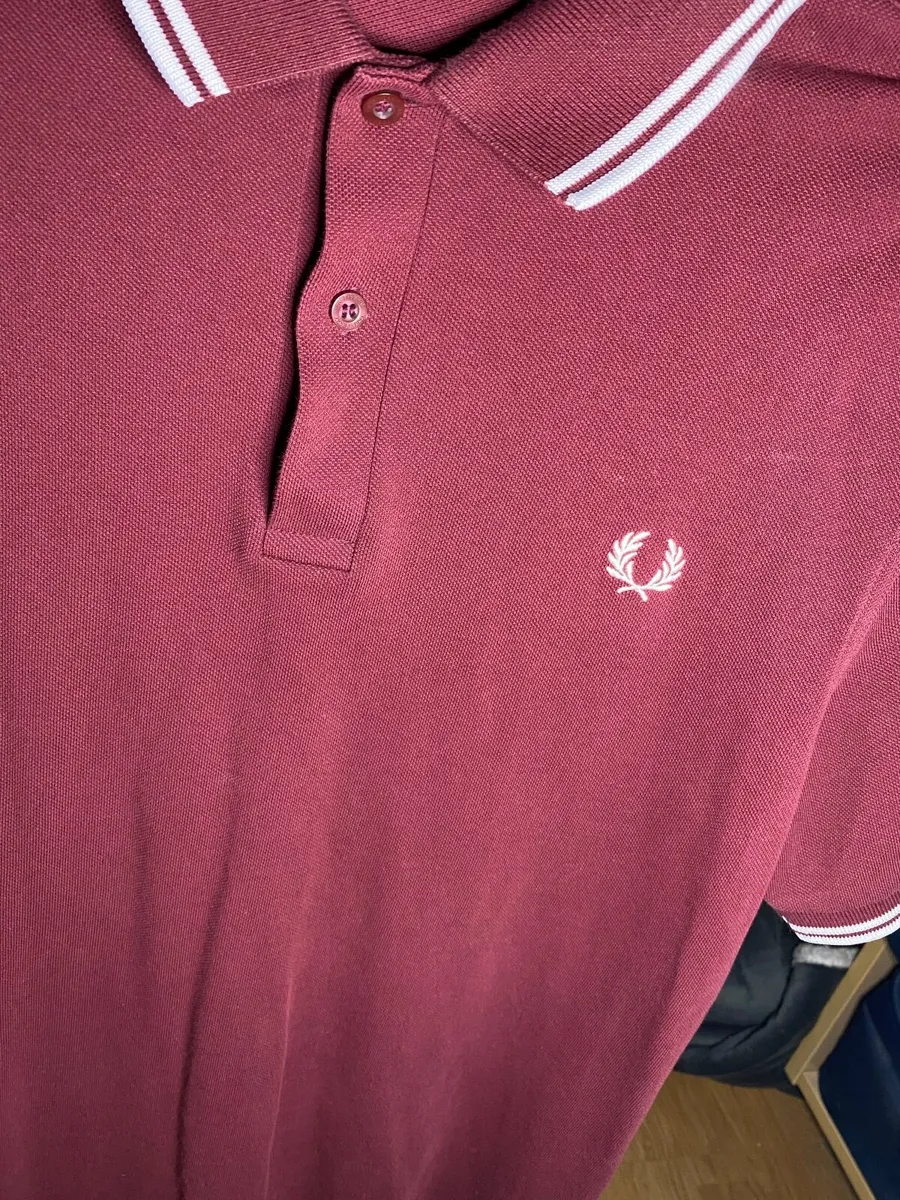 Men’s Fred Perry Polo Shirt - Large - Image 3