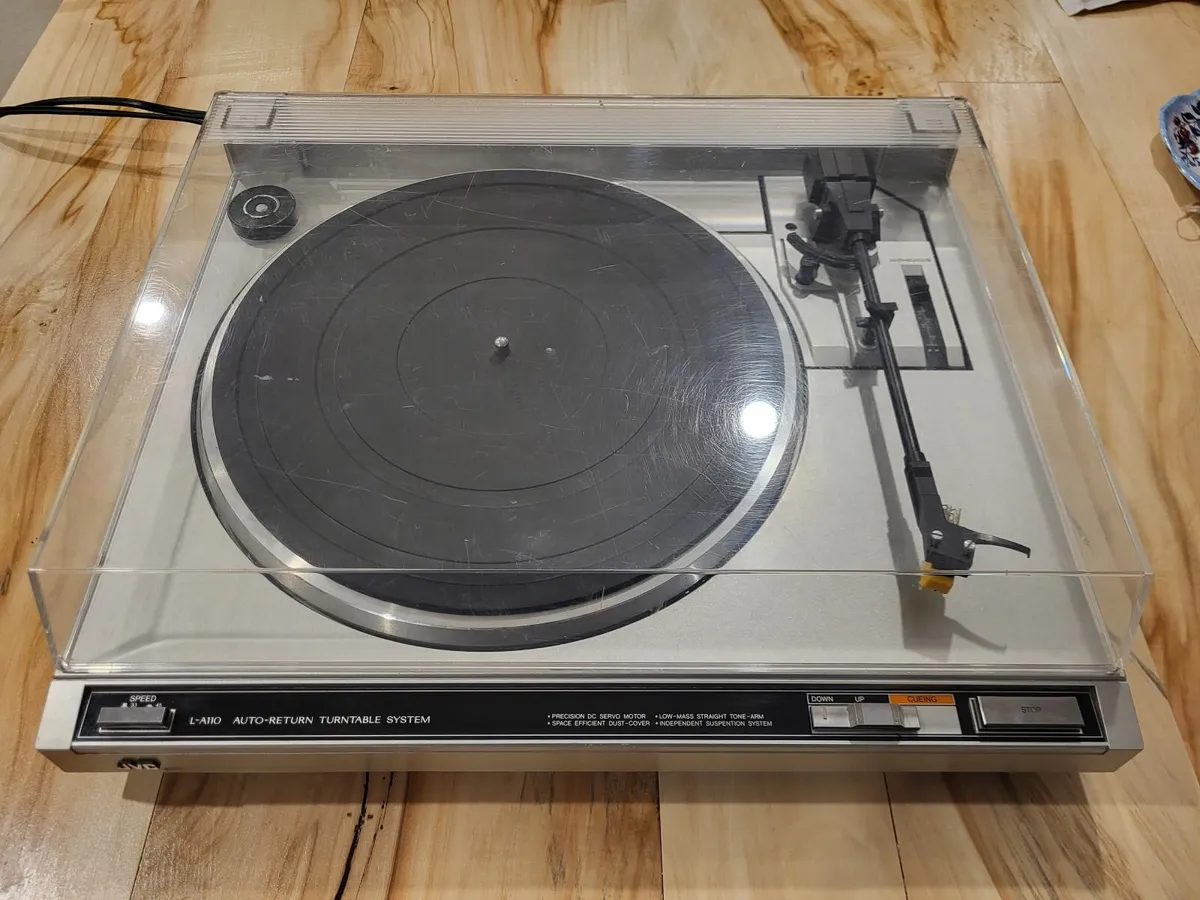 Vintage JVC Turntable - Image 1