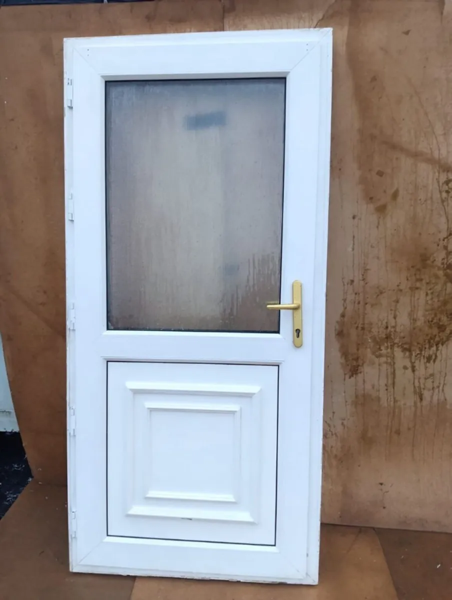 Top Quality PVC Single Door Frosted Glass - Image 2