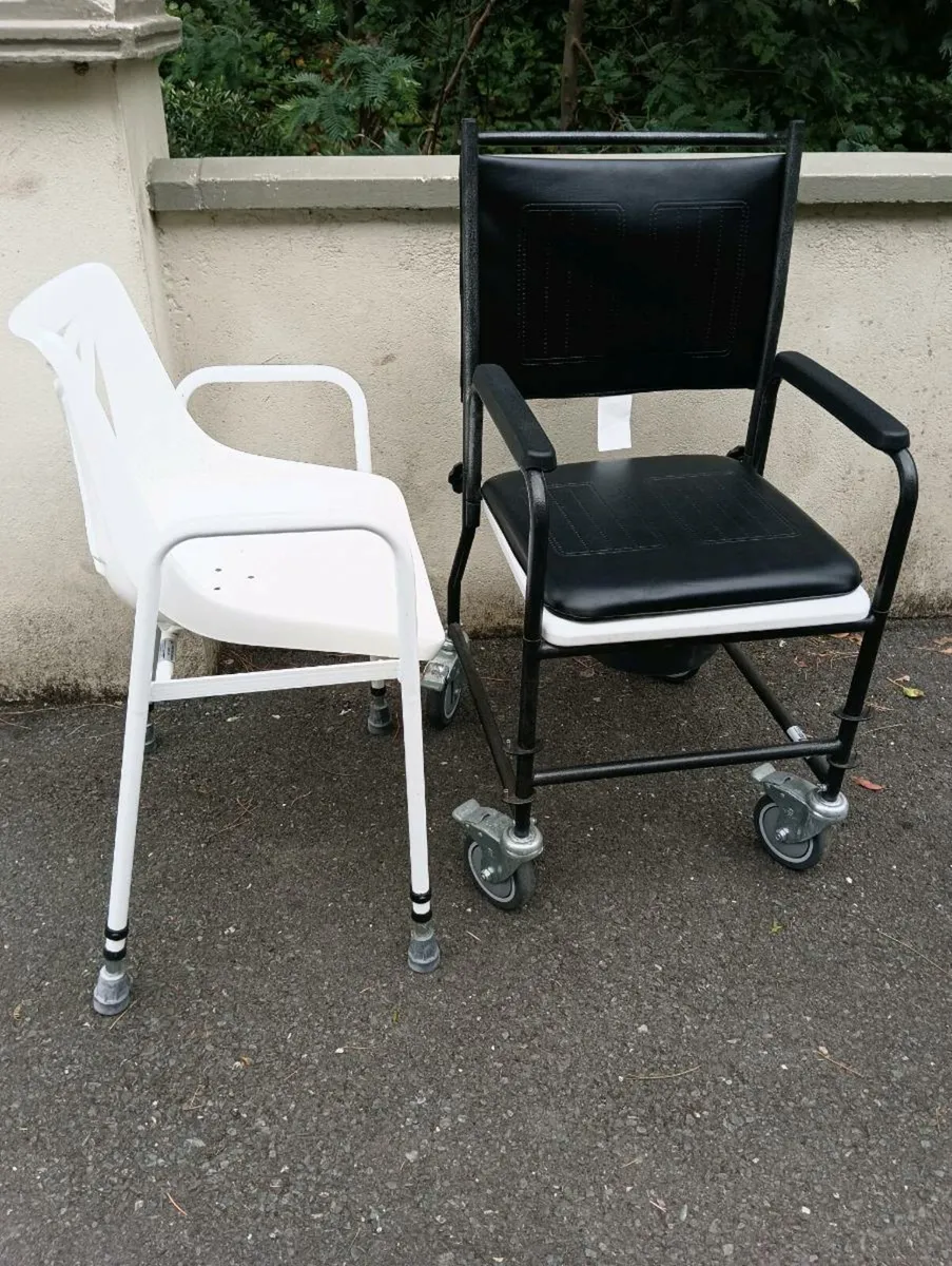 Shower chair,commode both new .2 for 50 - Image 1