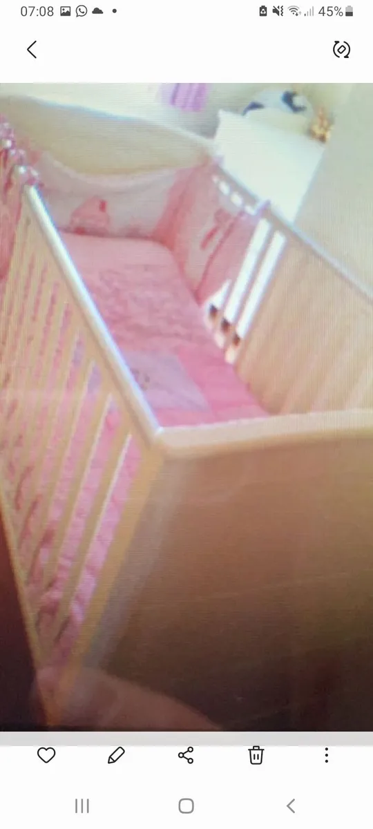 Baby Annabel cot bed - Image 1