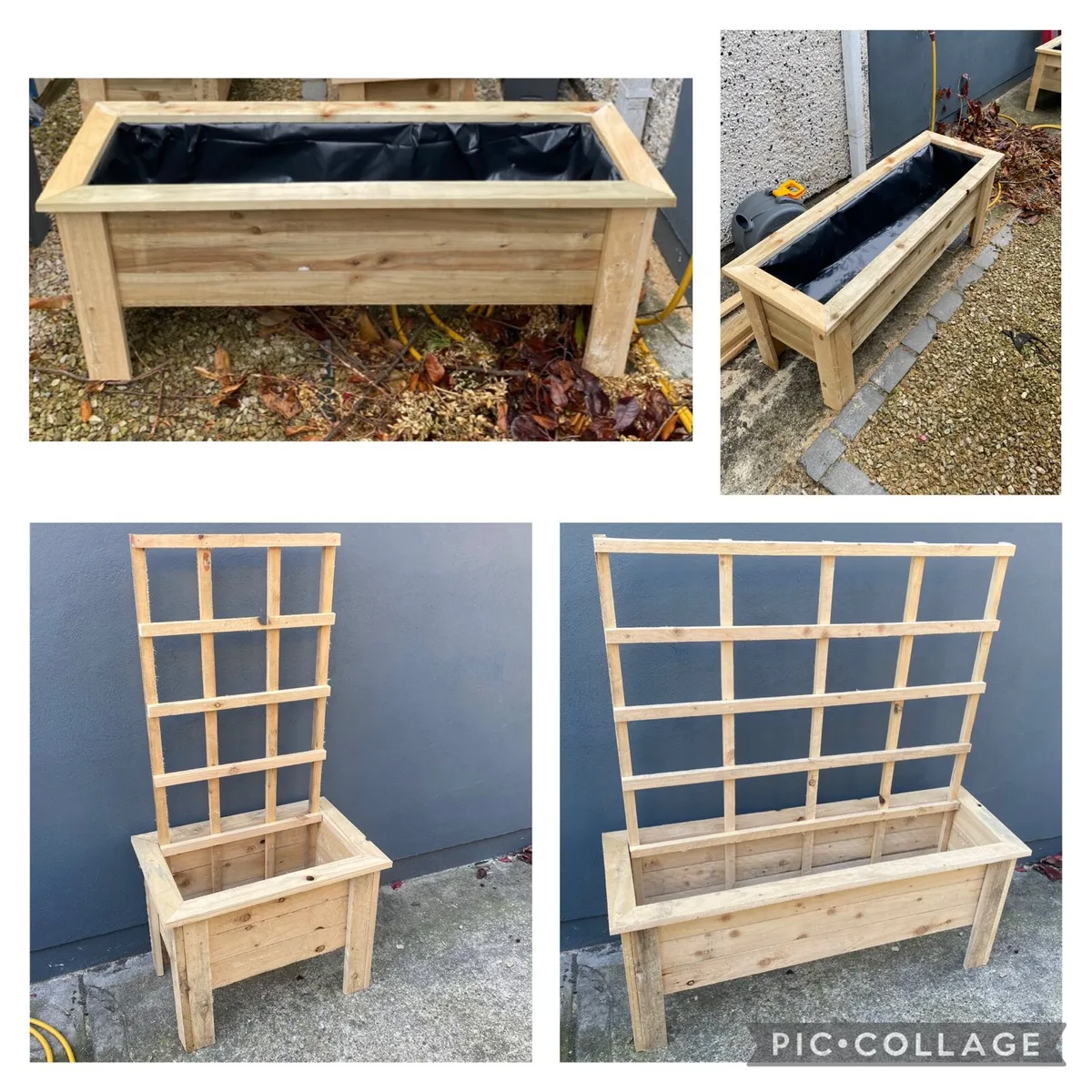 Raised garden planters - Image 1