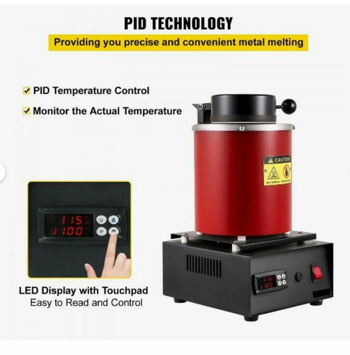 Electric Melting Furnace, 3KG Digital - Image 2