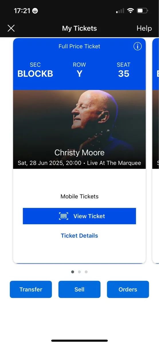 Christy Moore tickets Cork - Image 1