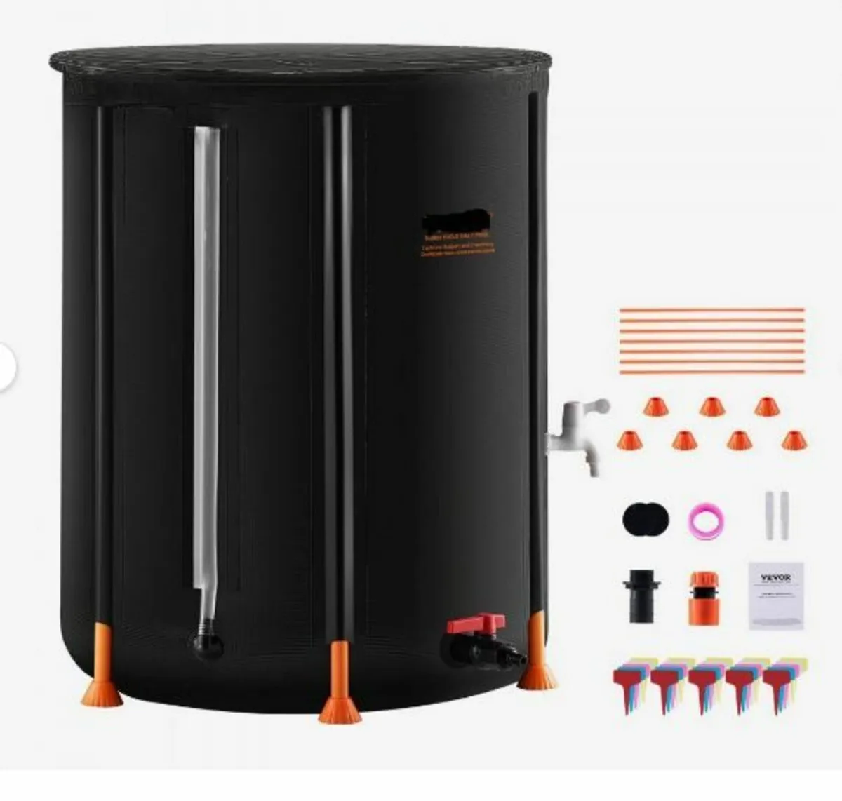 Collapsible Rain Barrel 100 Gal Rain Catcher - Image 1
