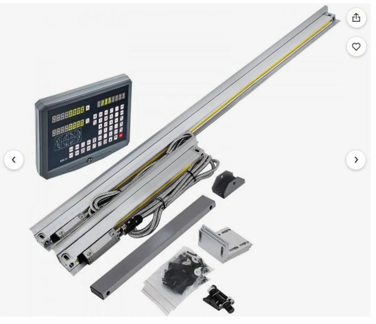 Cnc 2 Axis Digital Readout Scale Dro Linear Machin - Image 1