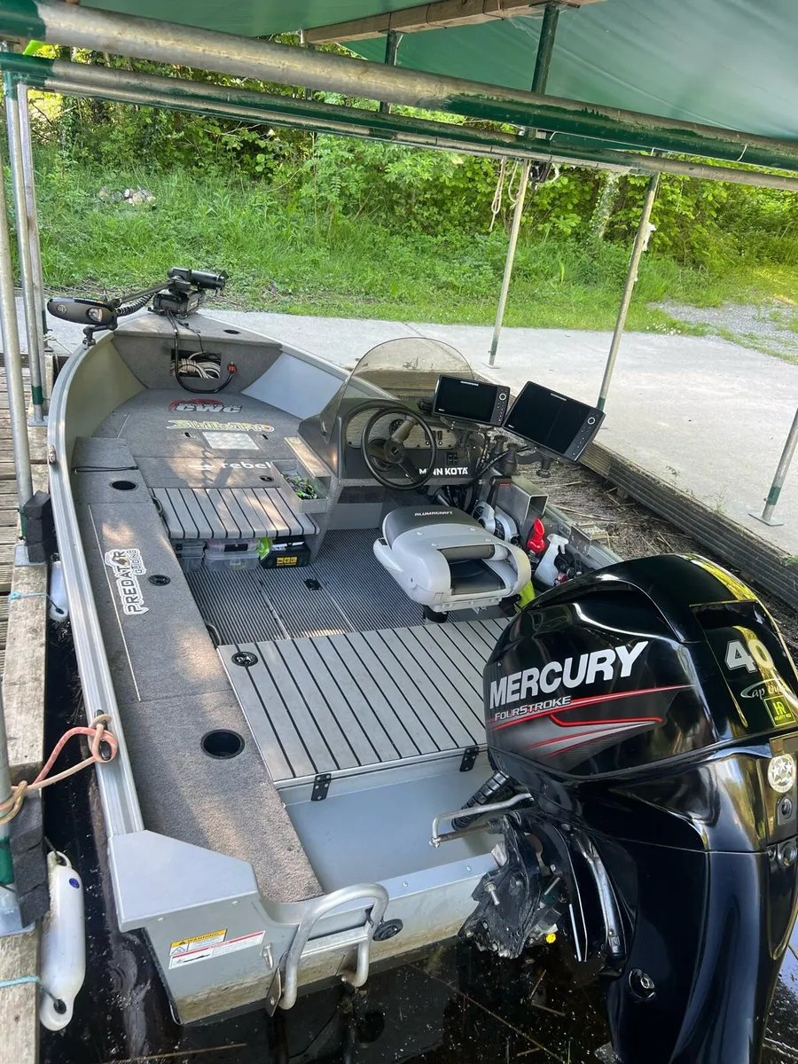 Boat alumacraft escape 145 cs - Image 2