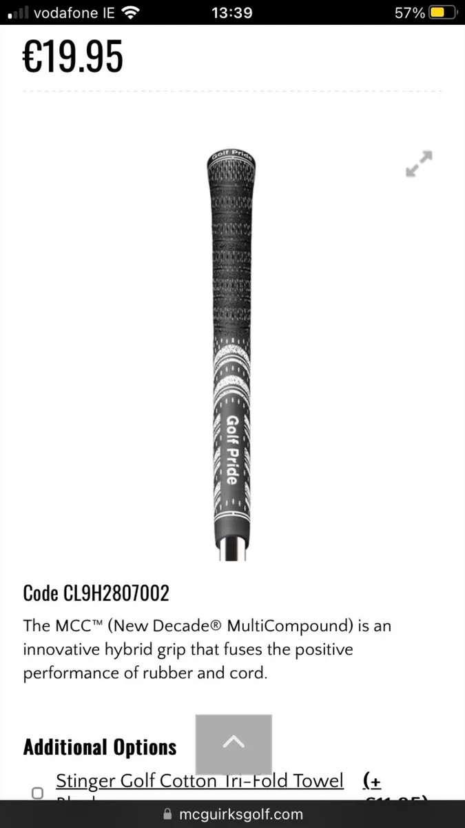 Golf Pride New Decade MCC Grips & Tape - Image 4
