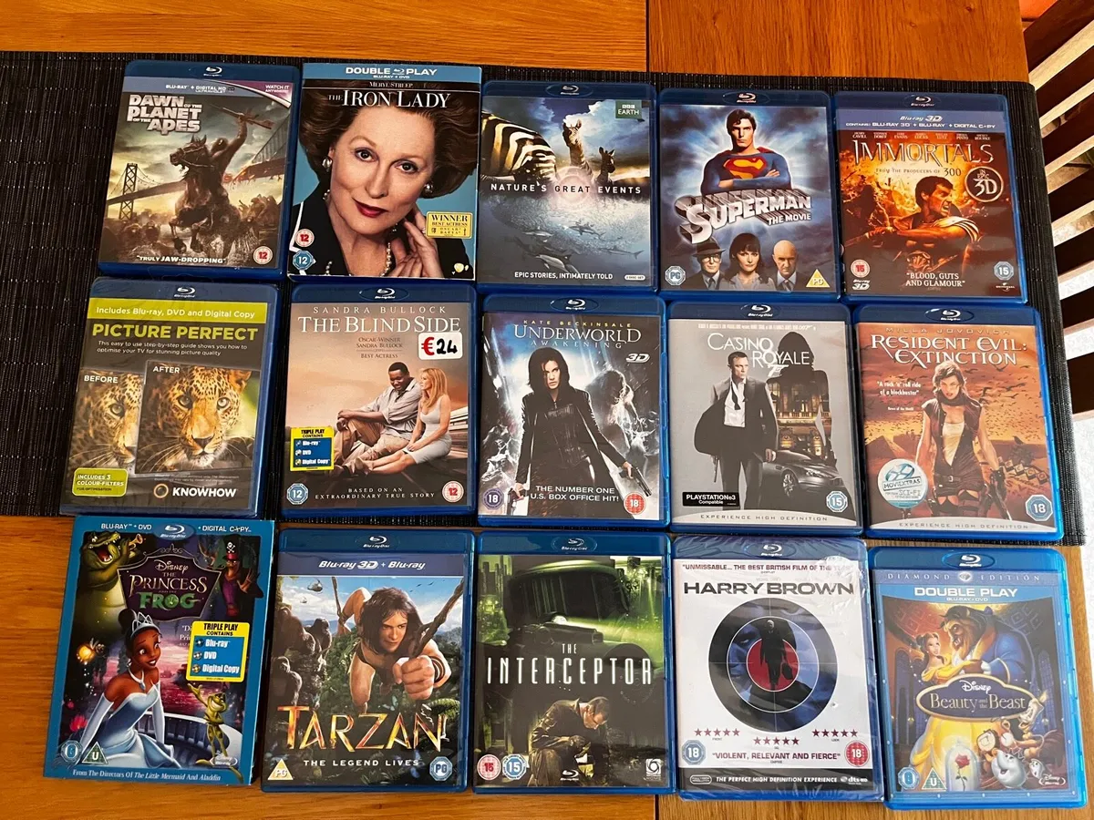 Blue Ray DVDS - Image 1