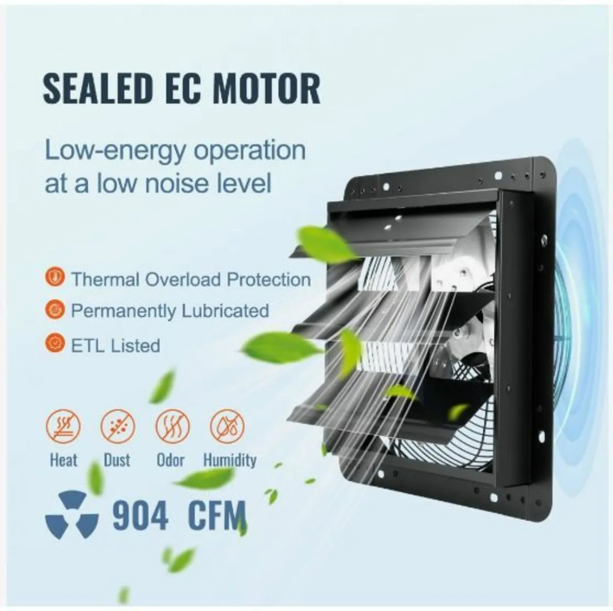 Shutter Exhaust Fan Shop Exhaust Fan 305 mm - Image 3