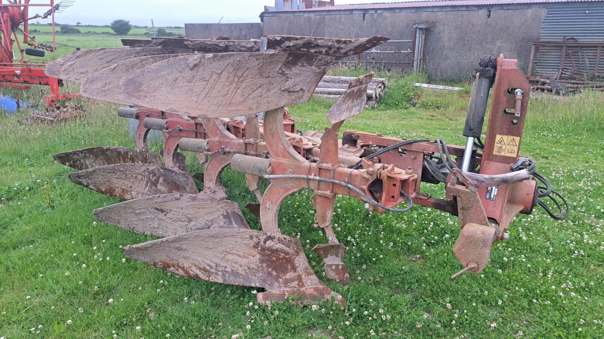 Gregoire Besson 4 Furrow Plough - Image 1