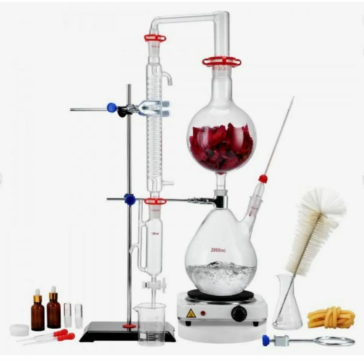 Essential Oil Distillation Kit, 2000ml - Image 2