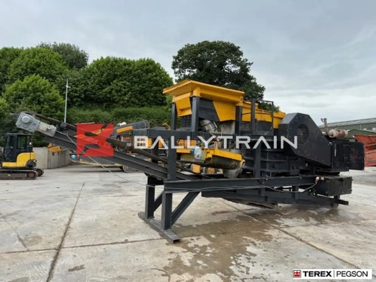 Pegson Telsmith Hook Lift Jaw Crusher (32×18) - Image 1