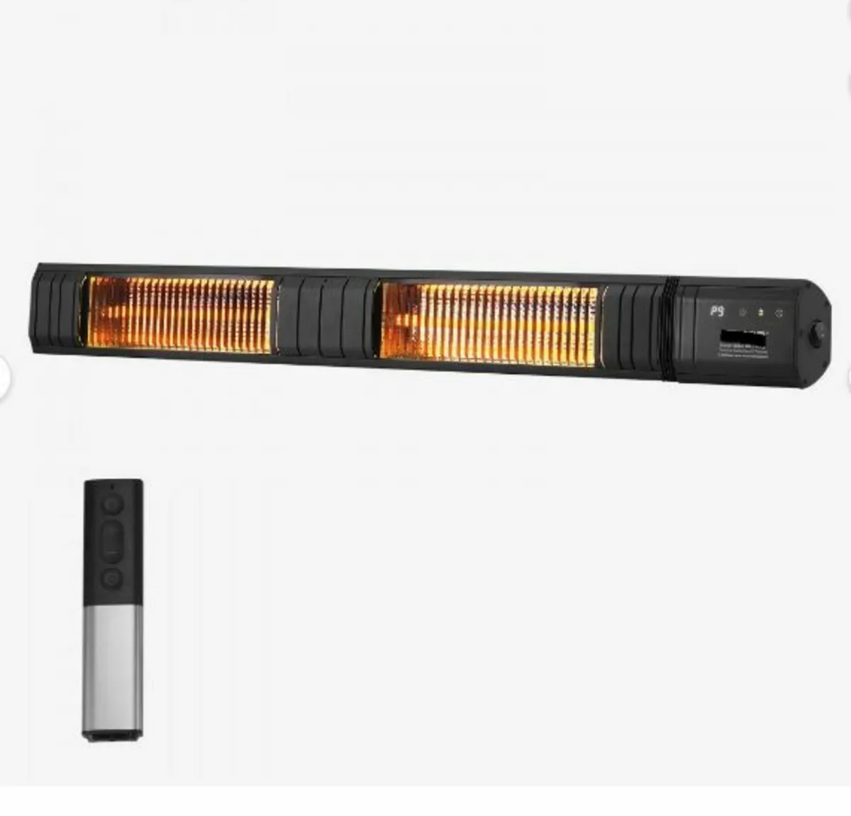 Infrared Heater 3000W Electric Space Heater Remote - Image 1