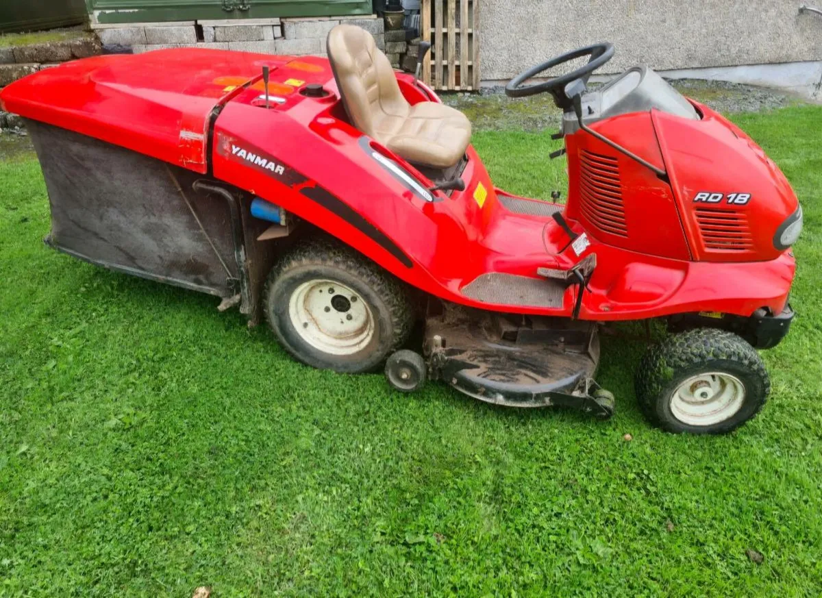 BIG DIESEL LAWNMOWER MOWER YANMAR - Image 1