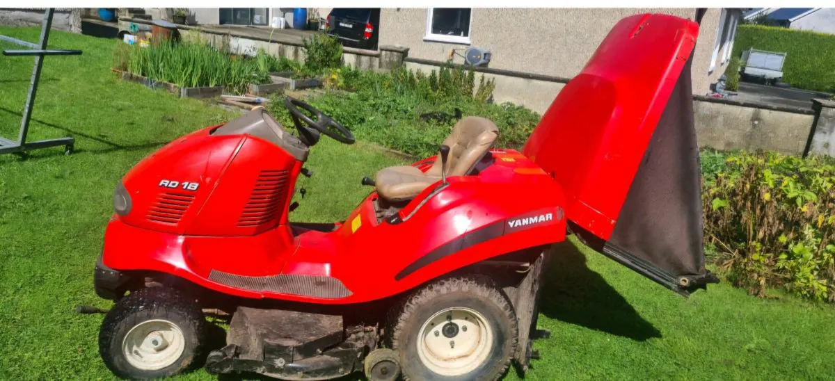BIG DIESEL LAWNMOWER MOWER YANMAR - Image 2