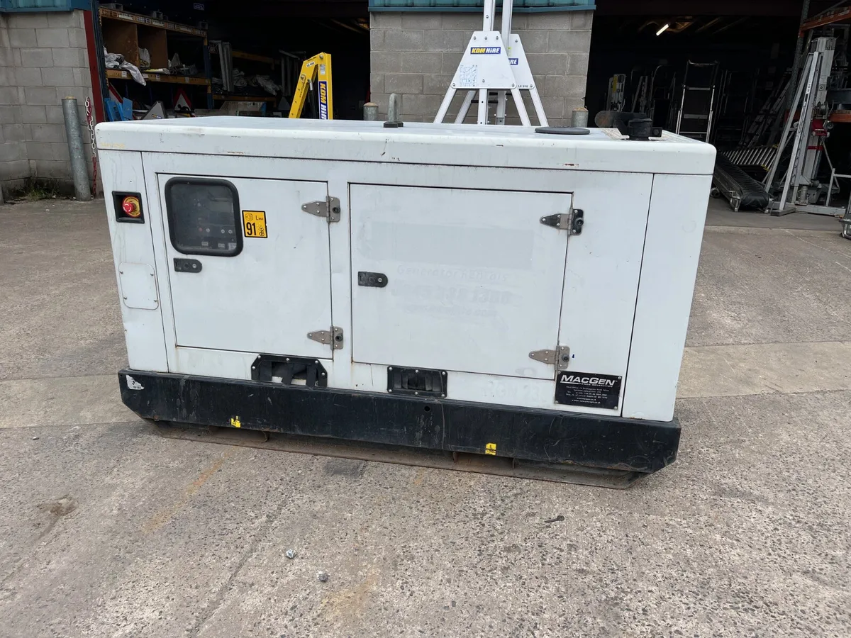 2016 MACGEN MHR 45Y 40KVA 3PHASE DIESEL GENERATOR - Image 1
